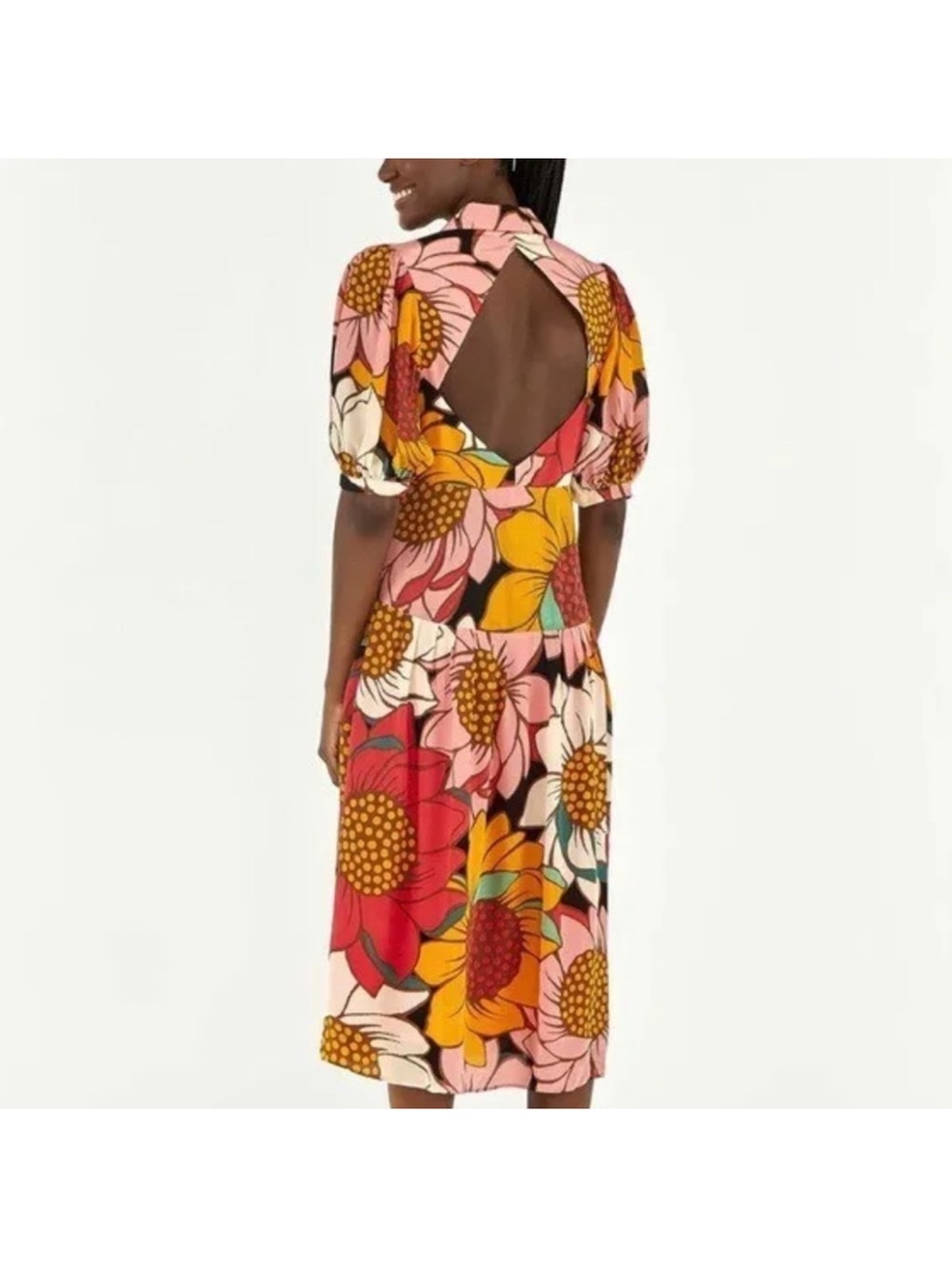 Farm rio sunflower dress , size M - Picture 3 of 4